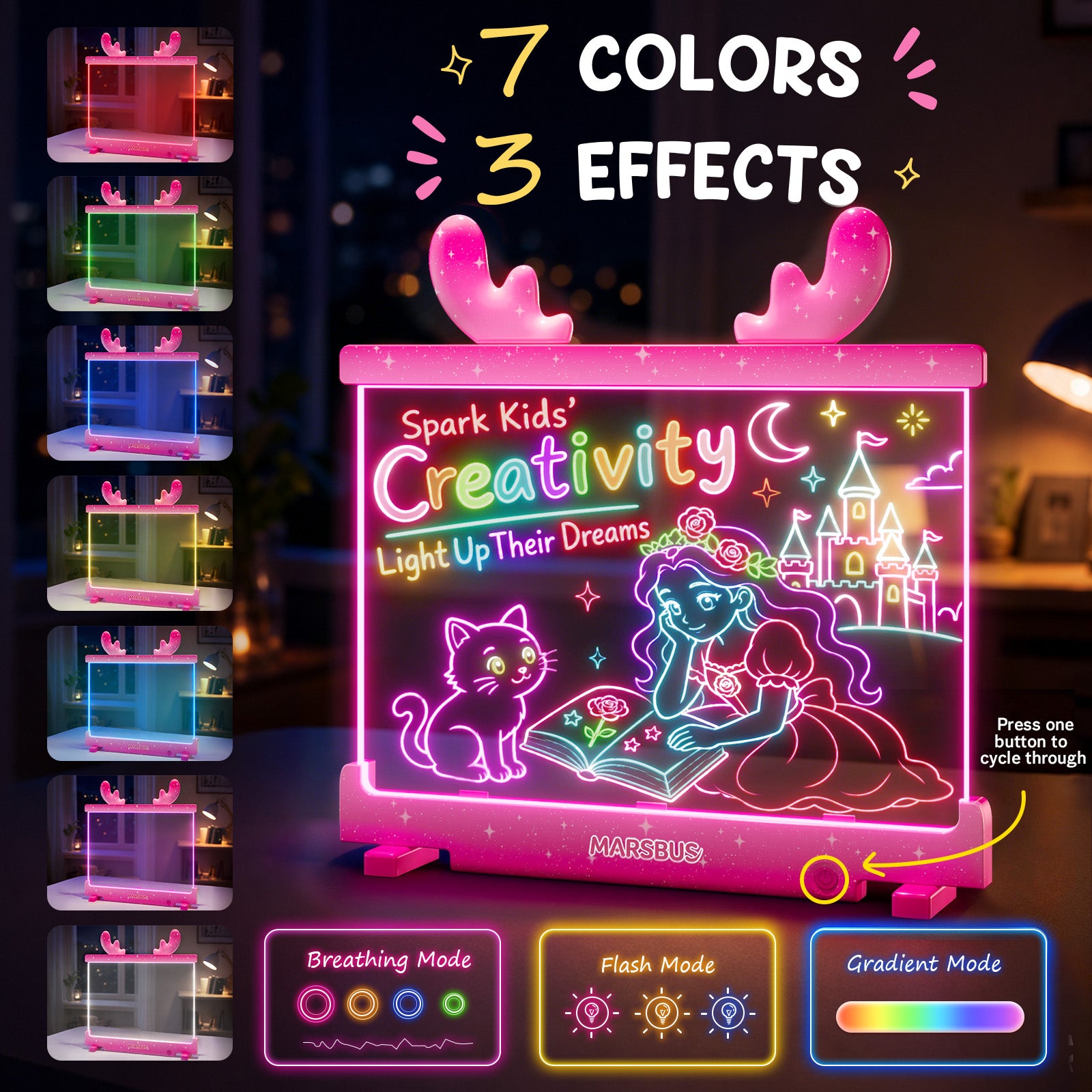 Marsbus LED Note Board