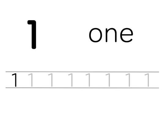 1 - One
