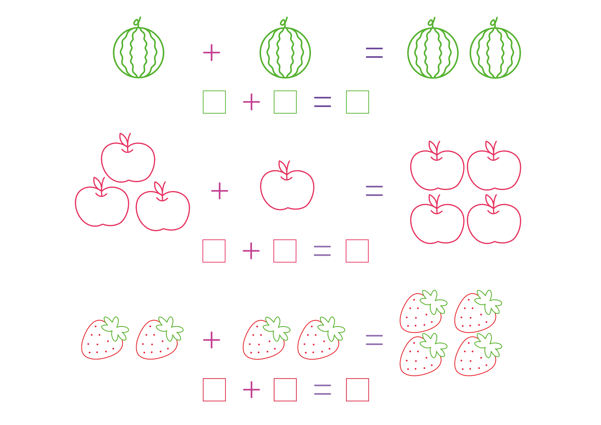 Fruit Mixed Math I