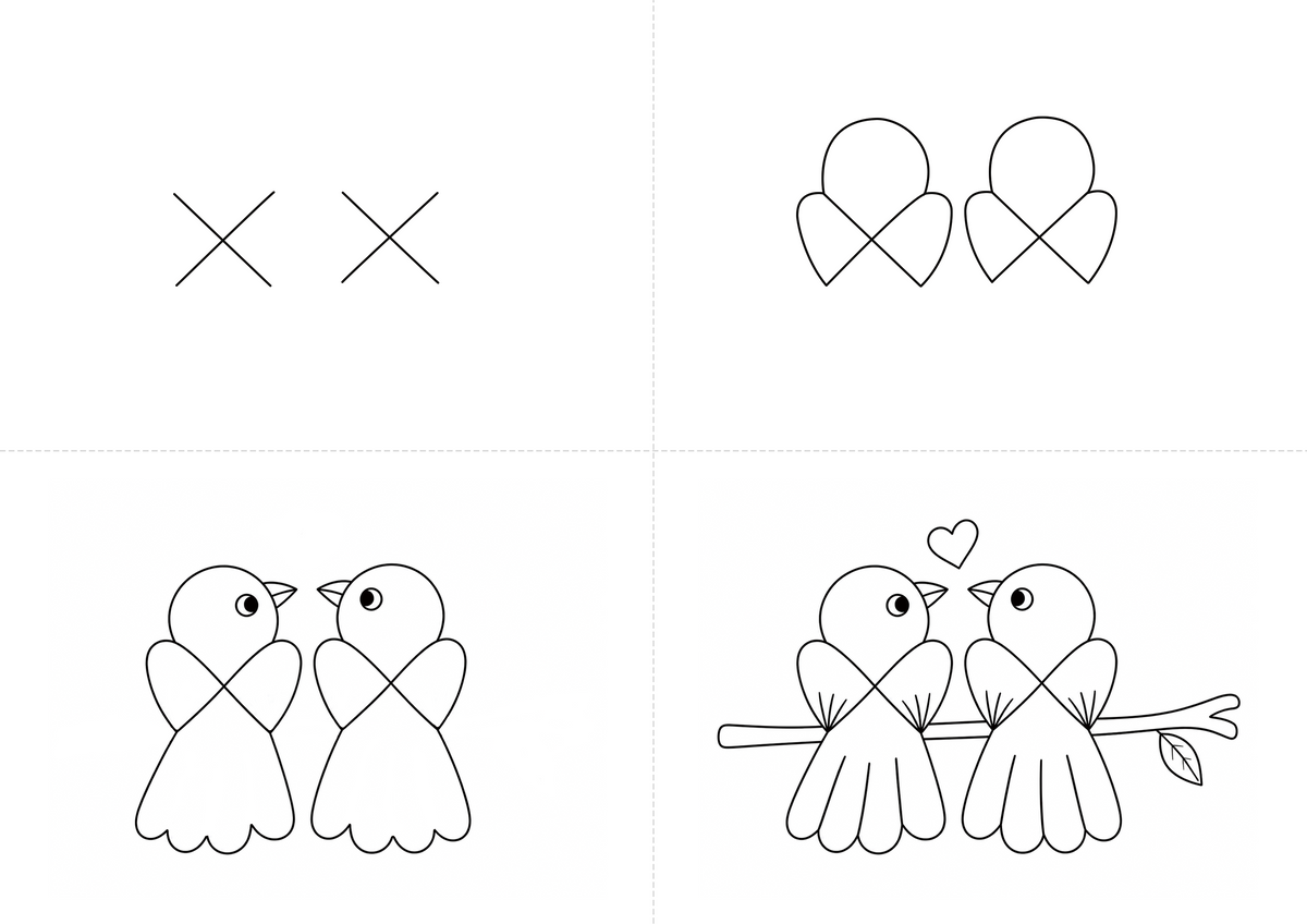 2 Little Lovebirds