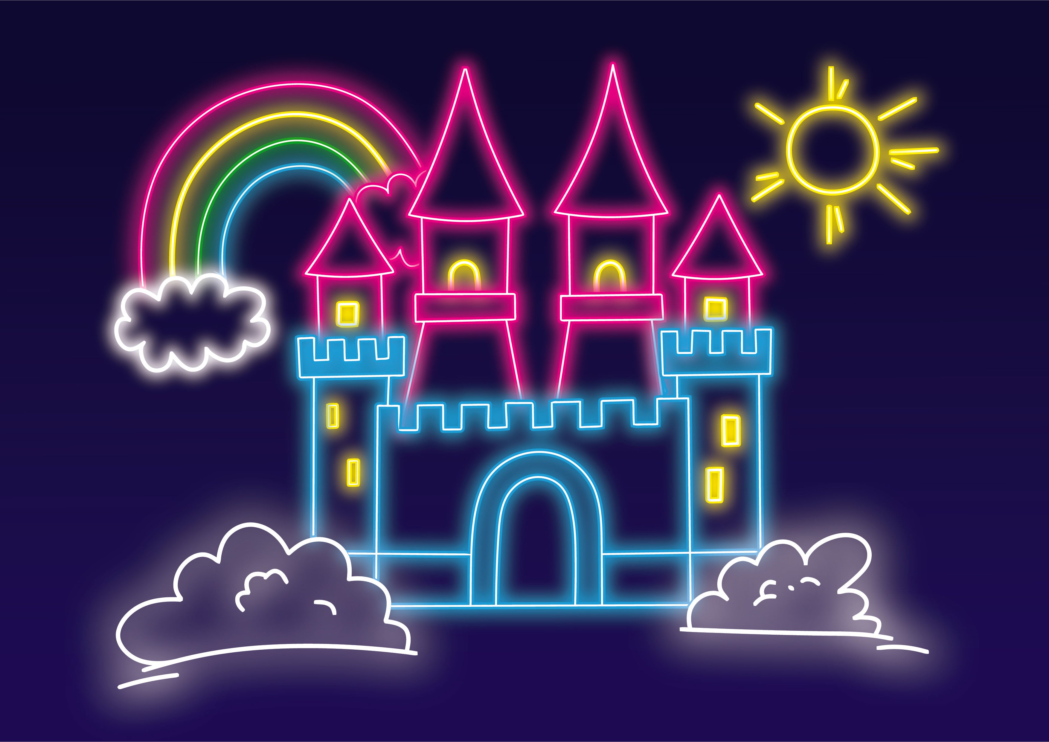 Magical Rainbow Castle