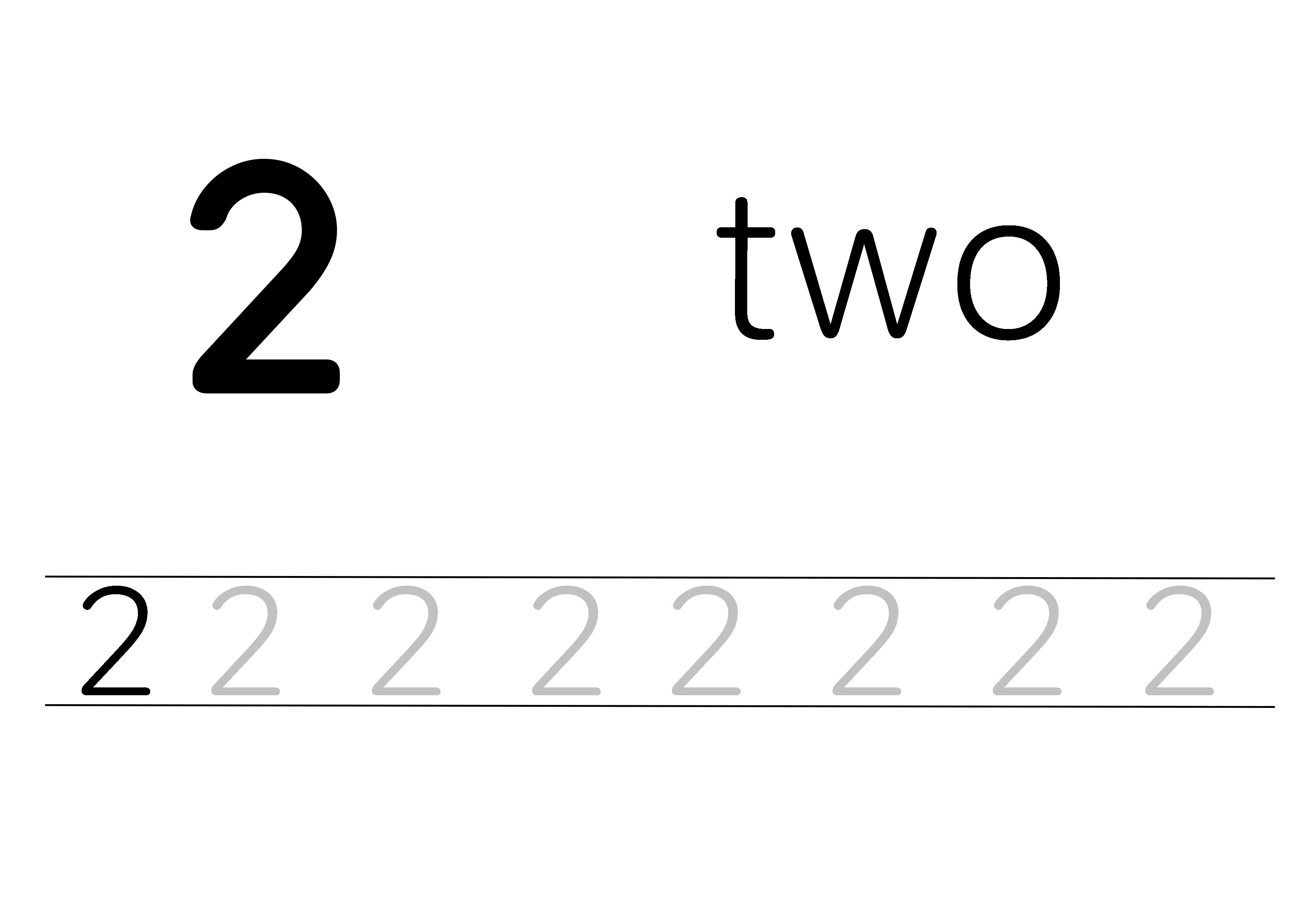 2- Two