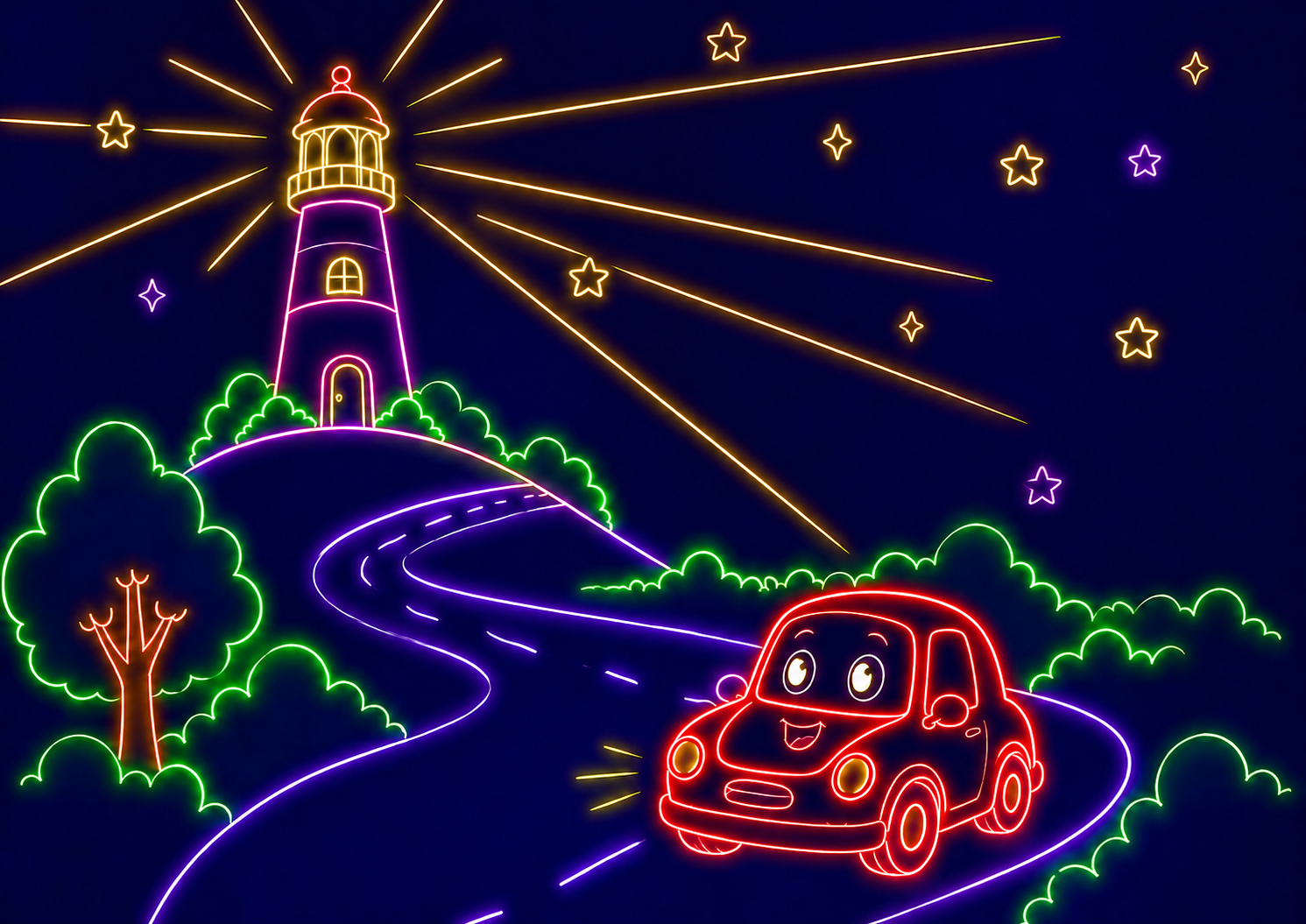 The Little Car and the Lighthouse 3