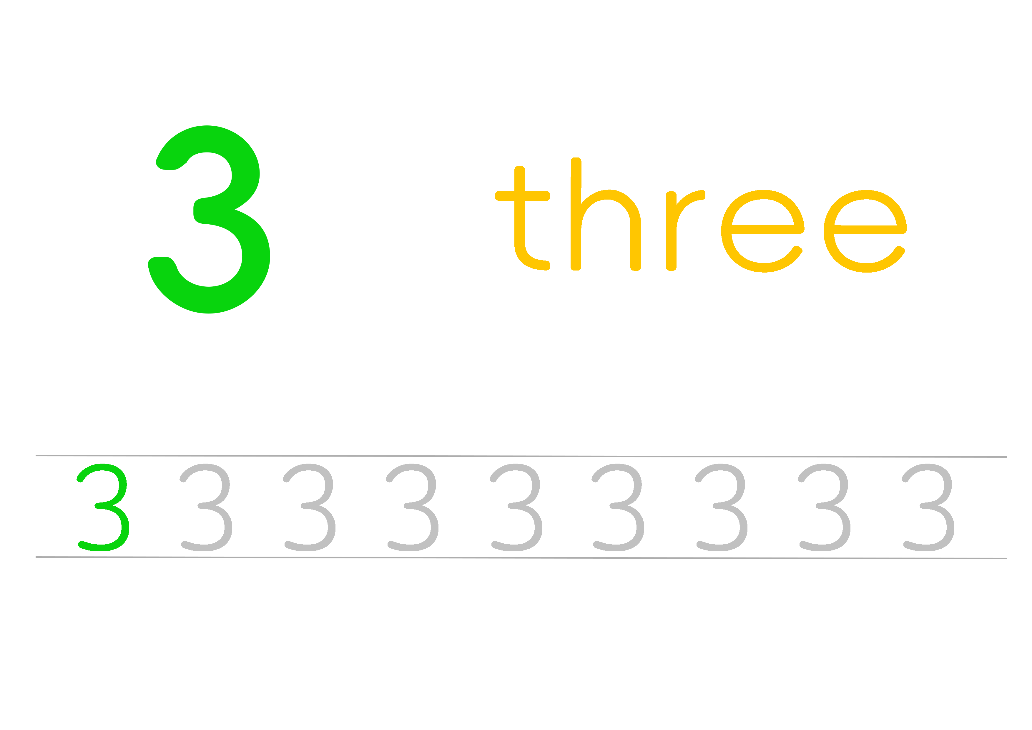 3 - Three