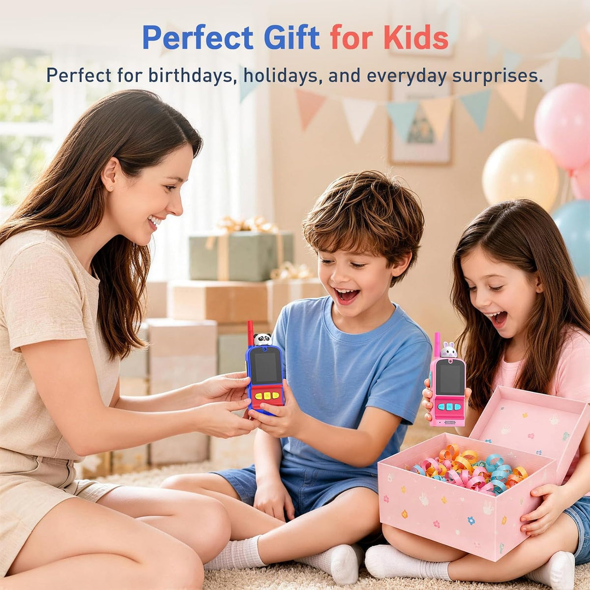 Video Walkie Talkies for Kids 2 Pack