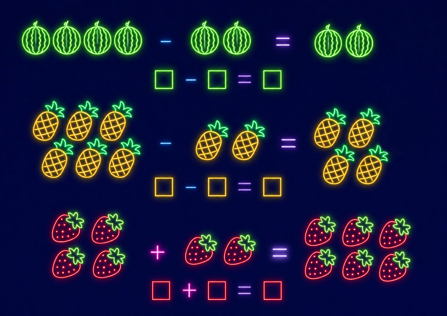 Fruit Mixed Math V