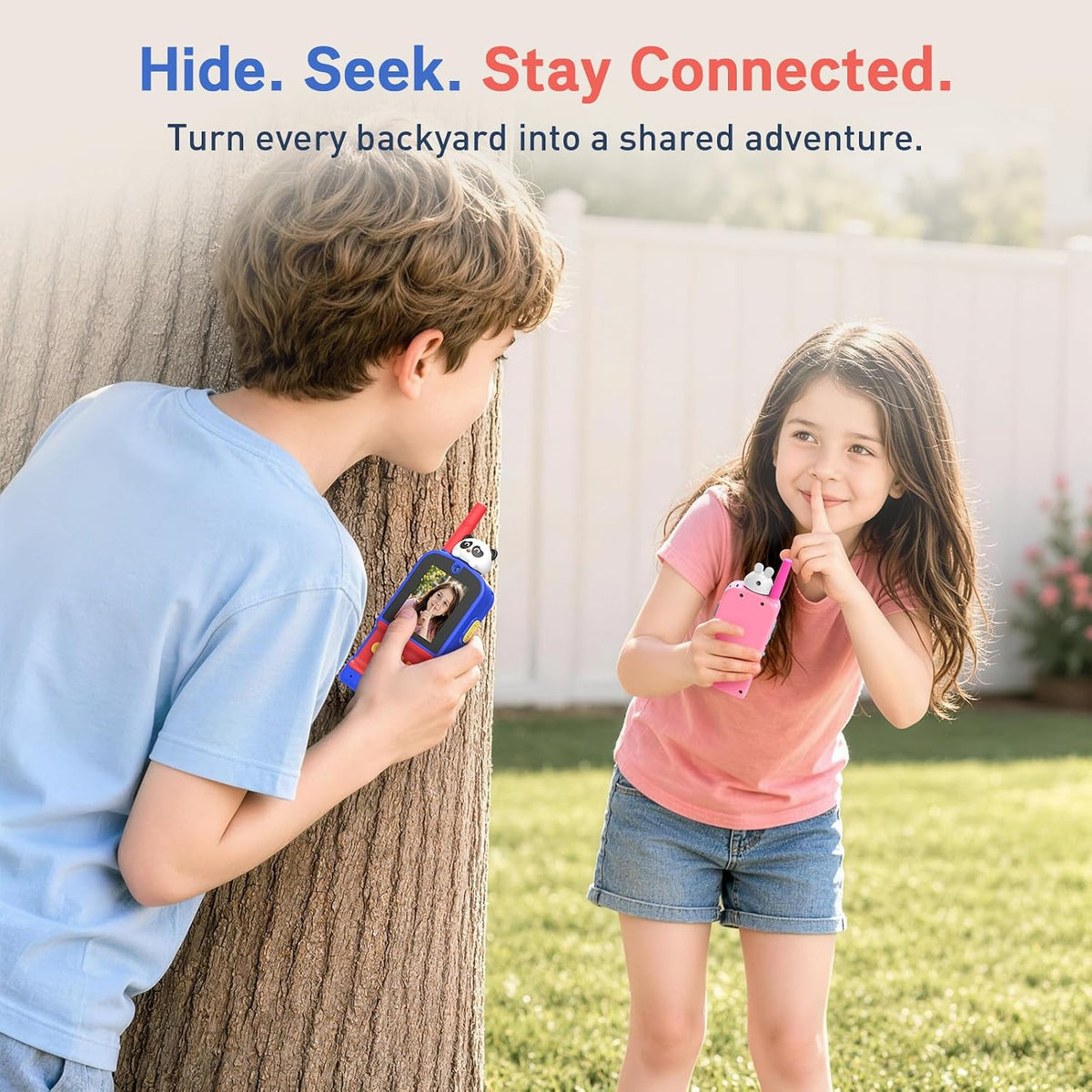 Video Walkie Talkies for Kids 2 Pack