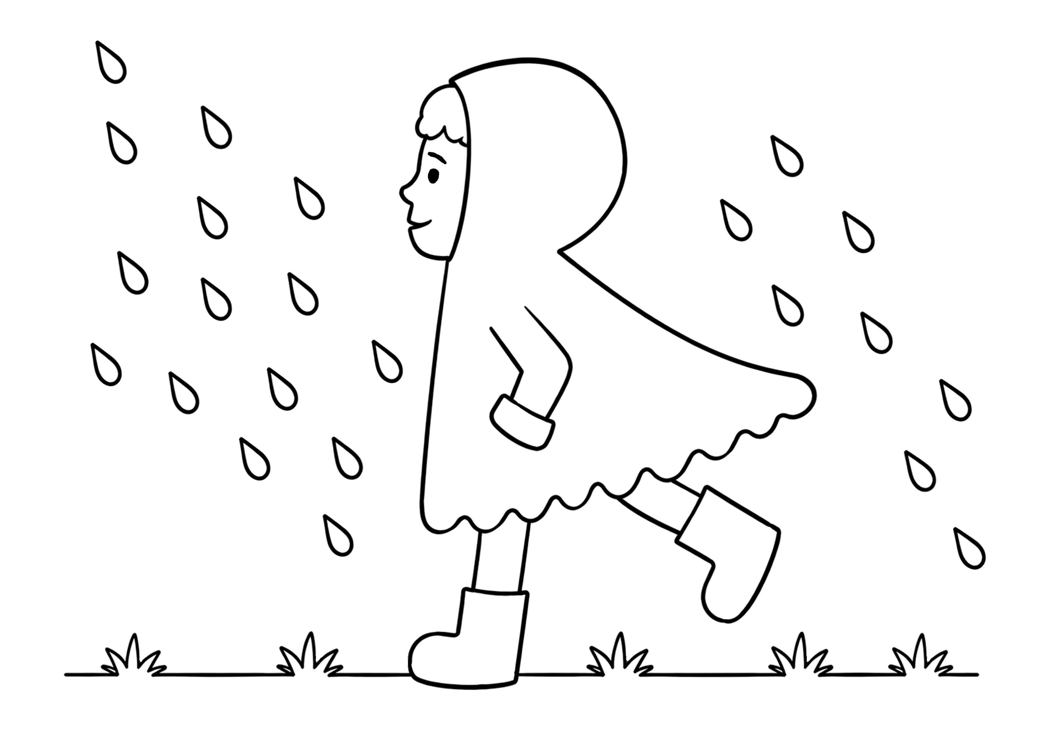 A Little Walk in the Rain