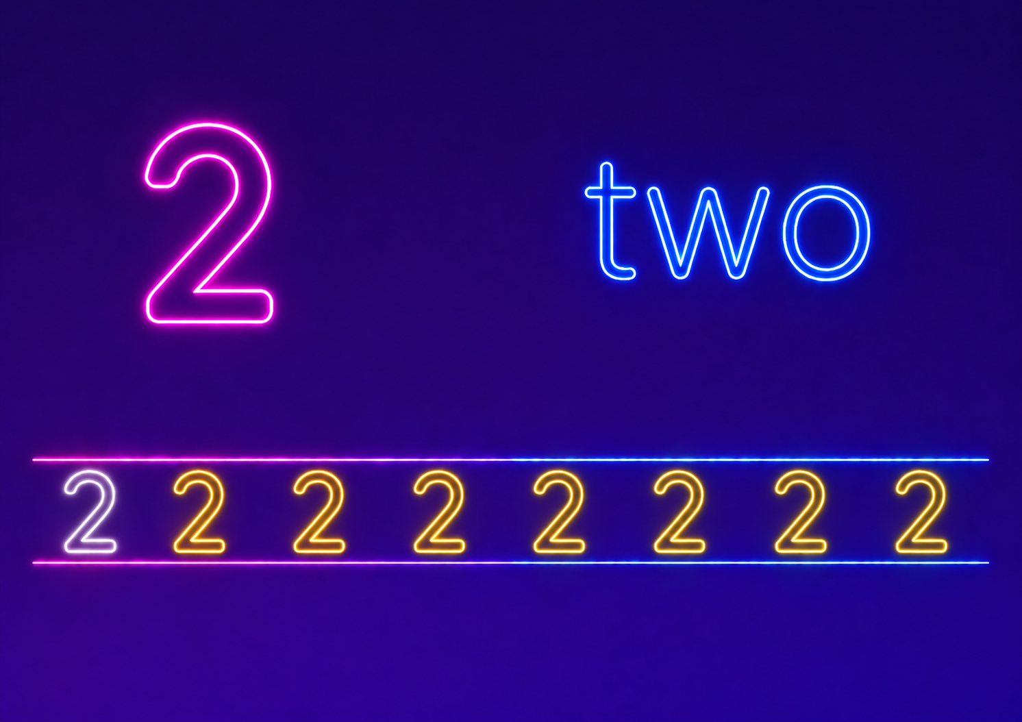 2- Two