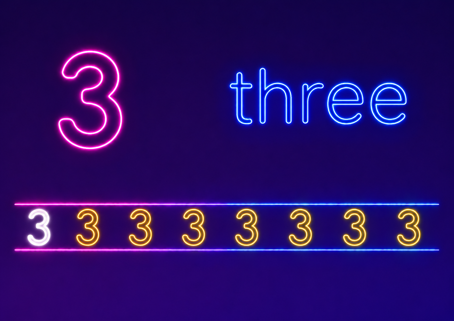 3 - Three