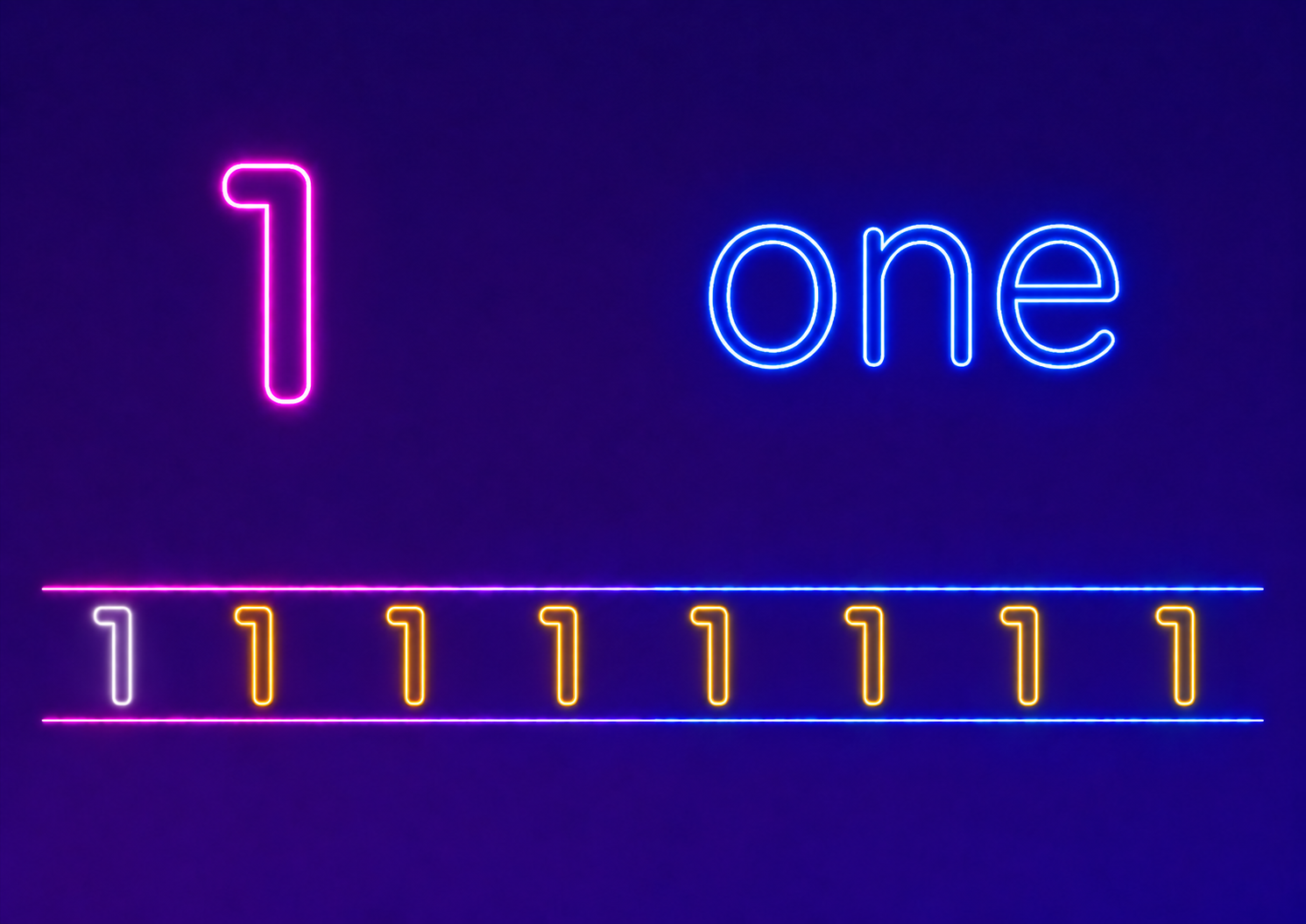 1 - One