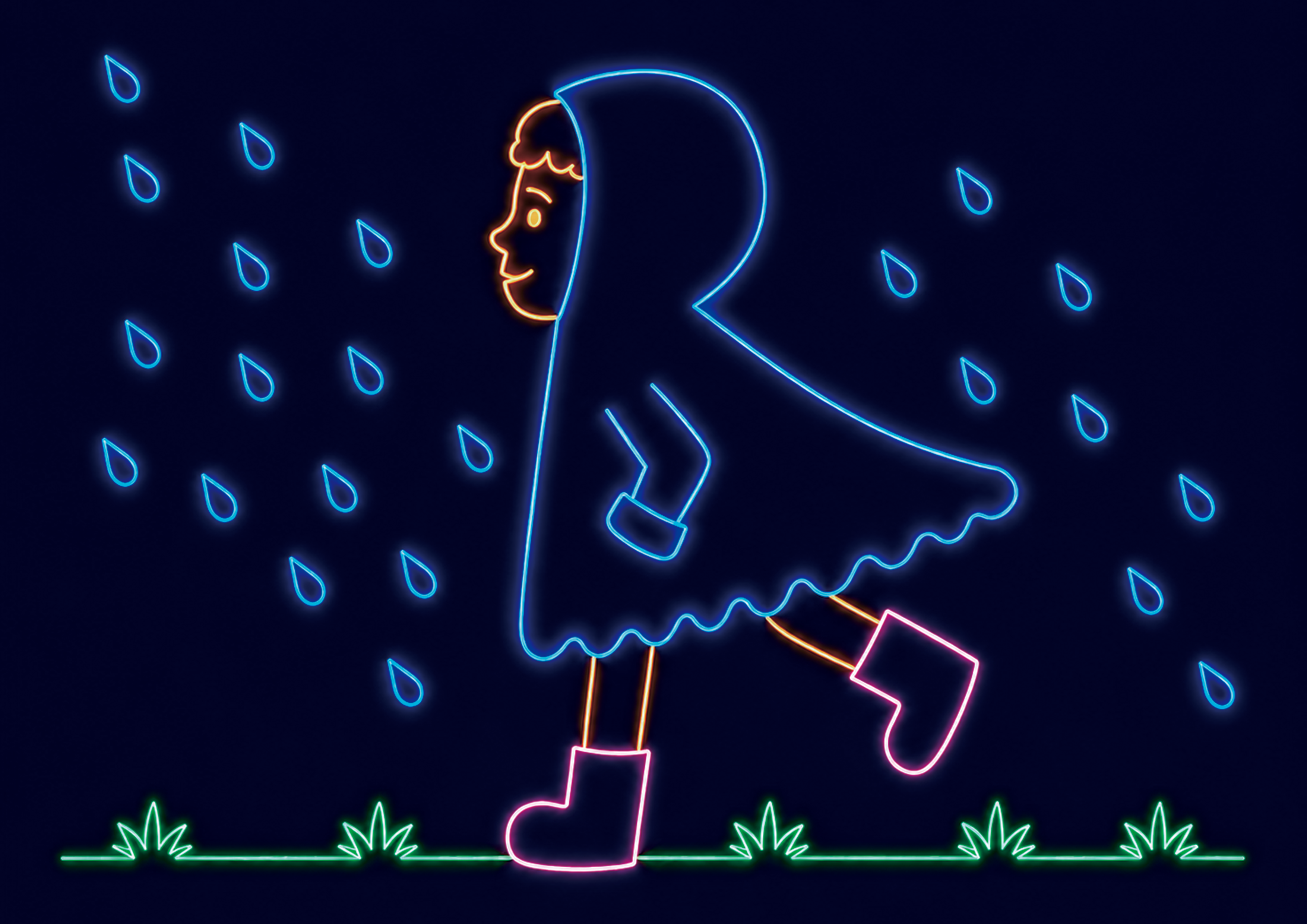 A Little Walk in the Rain