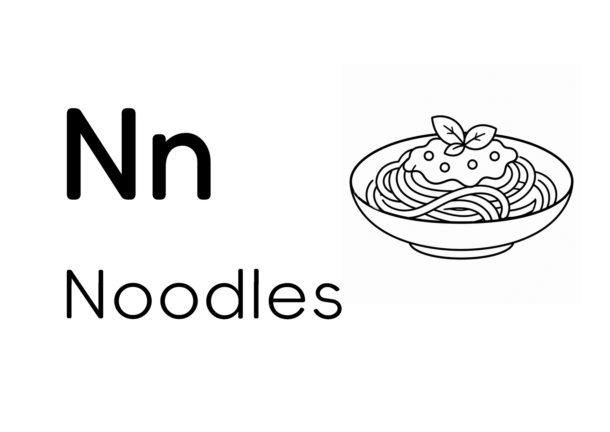 Nn - Noodles