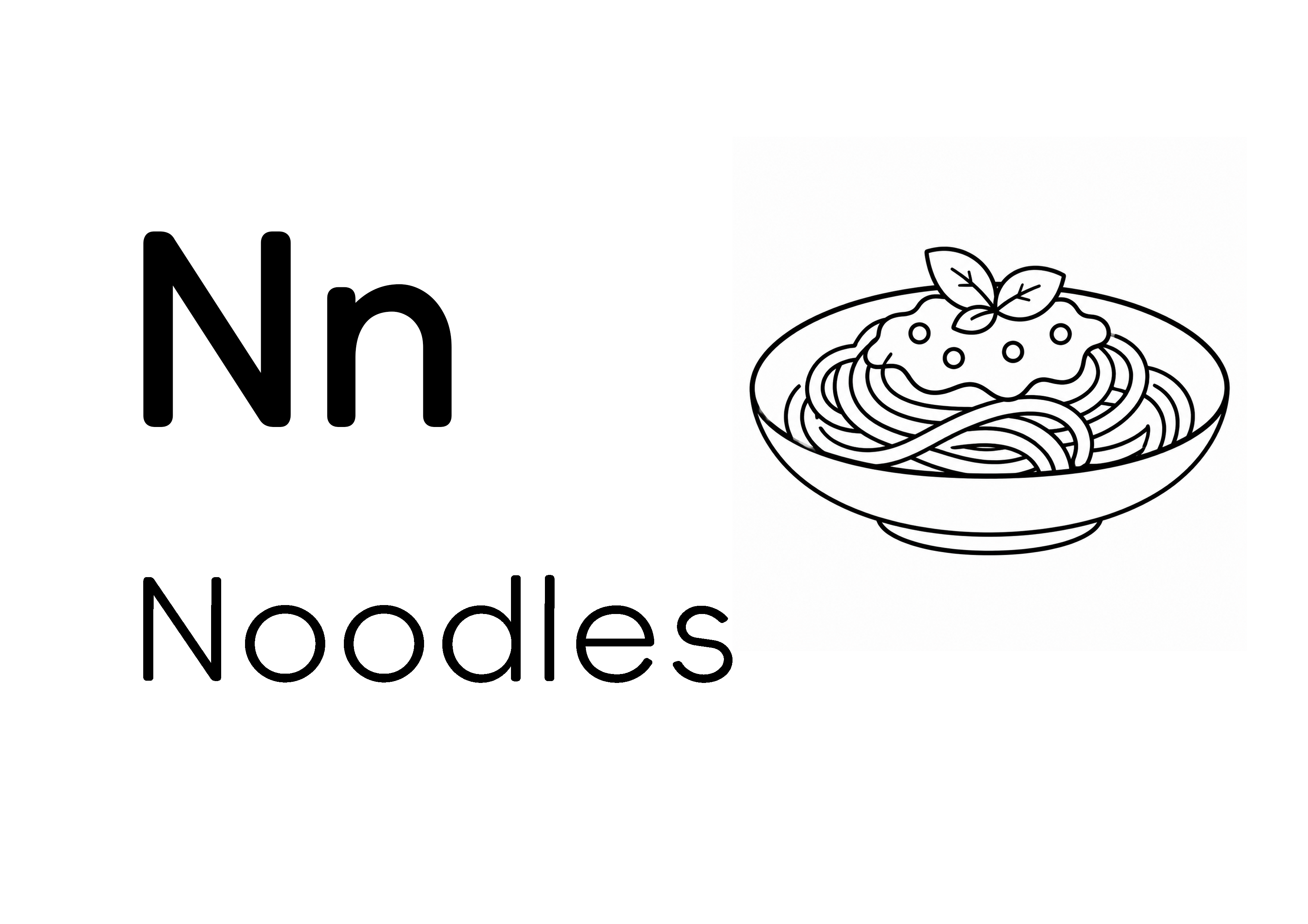 Nn - Noodles