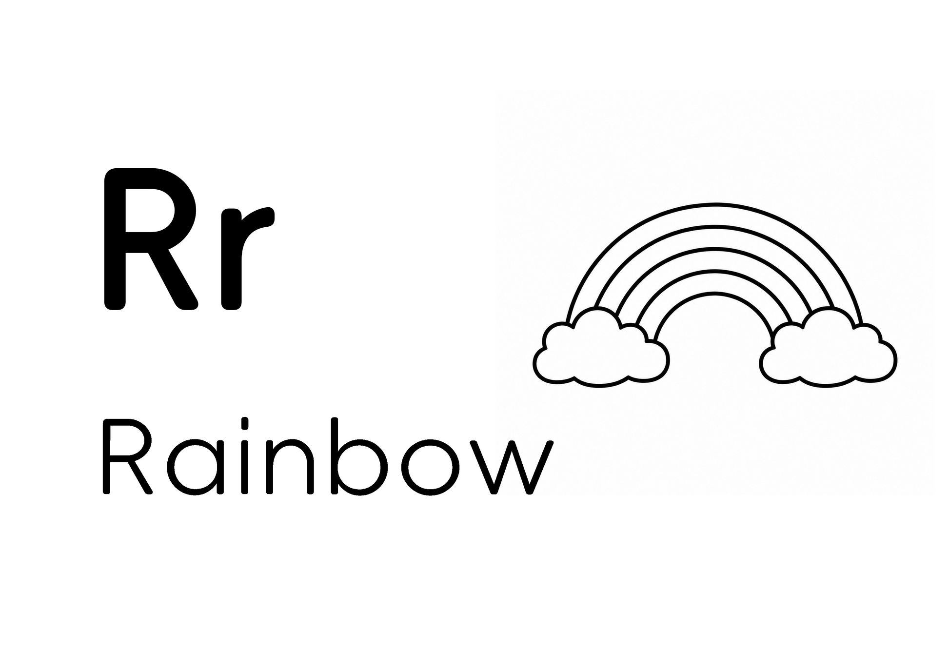 Rr - Rainbow