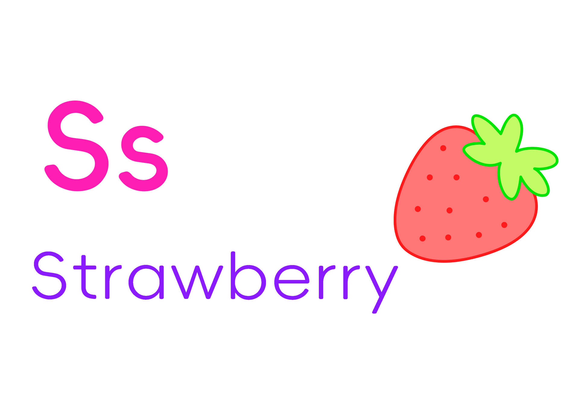 Ss - Strawberry