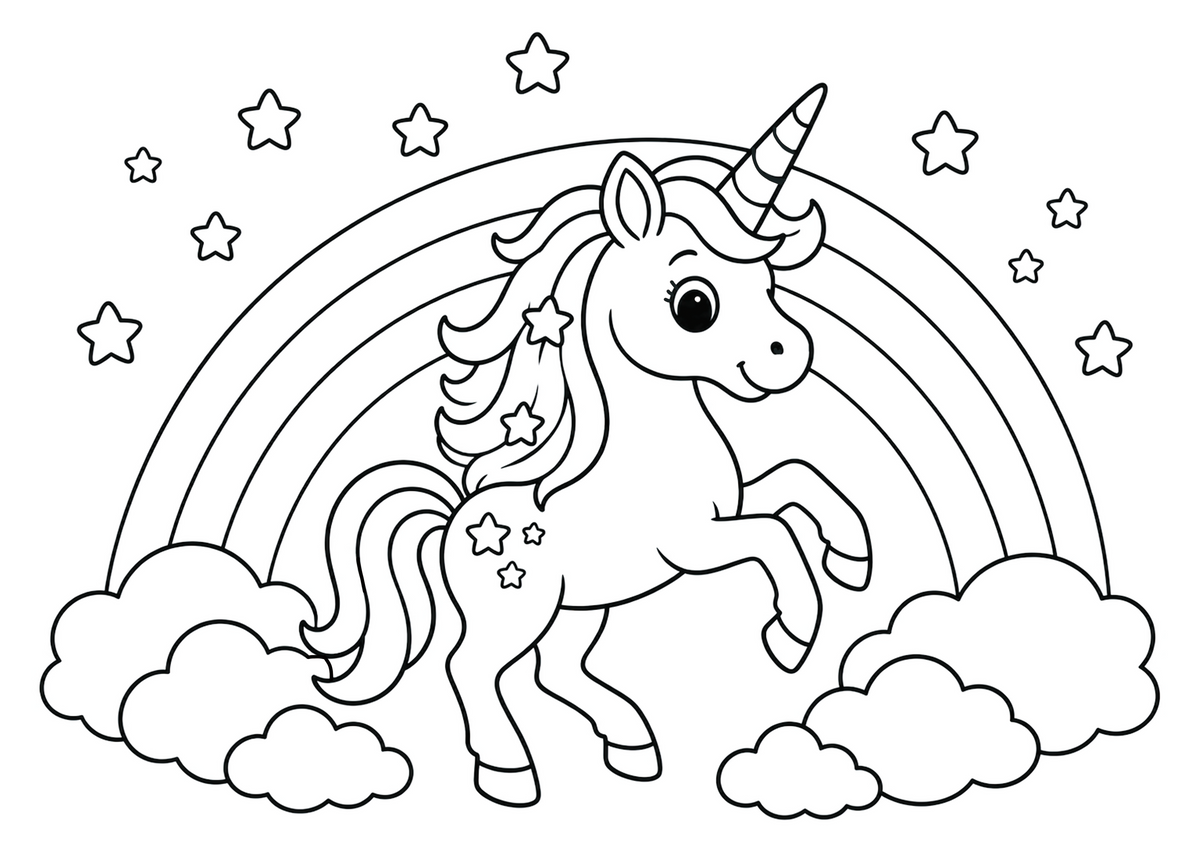 Magical Rainbow Unicorn
