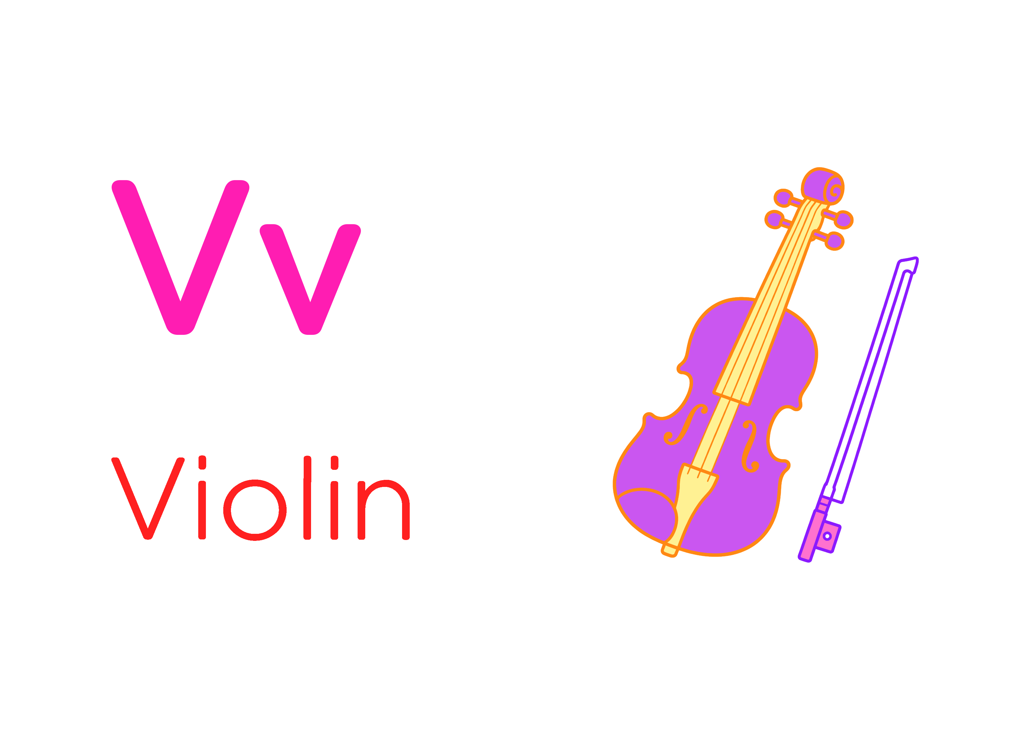 Vv - Violin